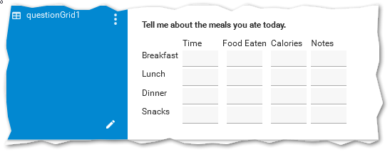 Question Grids